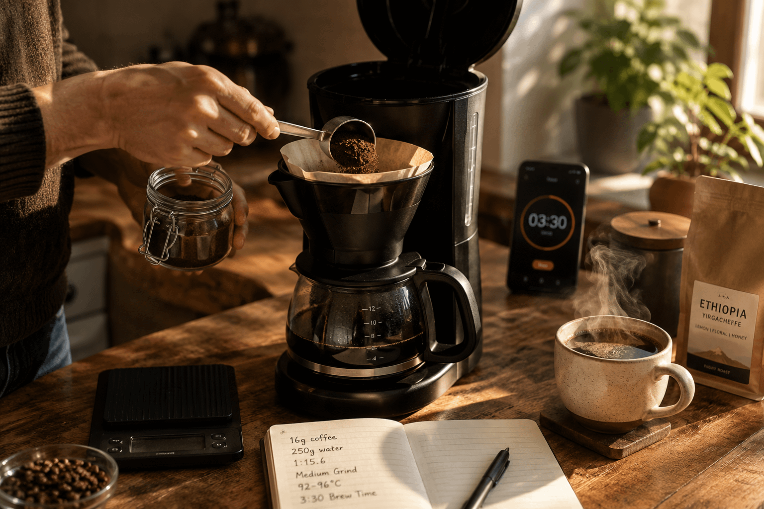 How to Make Your Coffee Taste Better Without Buying Anything New: Fix Your Ratio and Technique