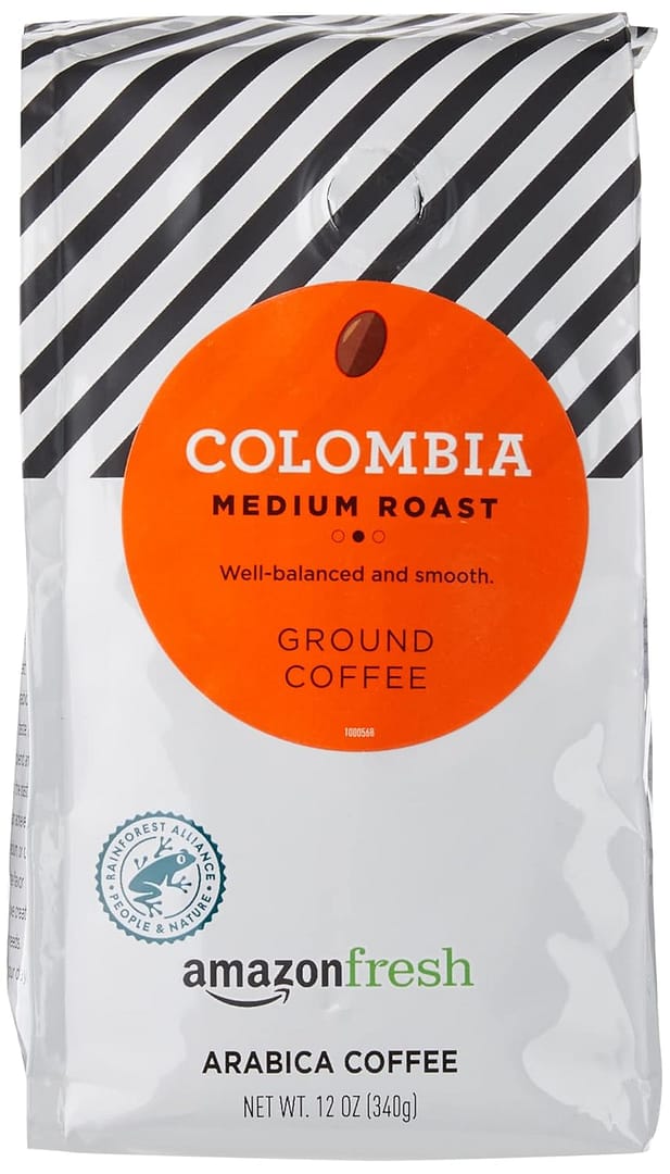 Awaken Your Senses: A Review of Amazon Fresh Colombia Medium Roast Coffee