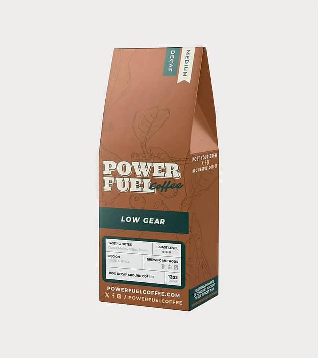 Power Fuel [Low Gear] Decaf Coffee Blend (Medium Roast)